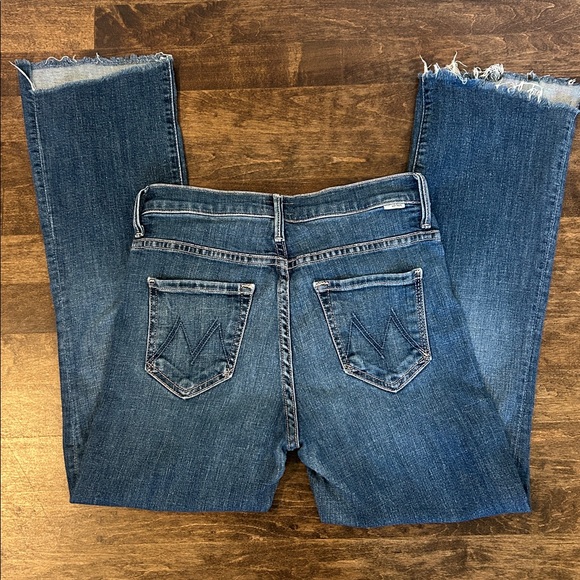 MOTHER The Insider Crop Step Fray - Picture 5 of 8